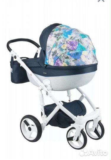 Коляска 2 в 1 adamex Monte carbon