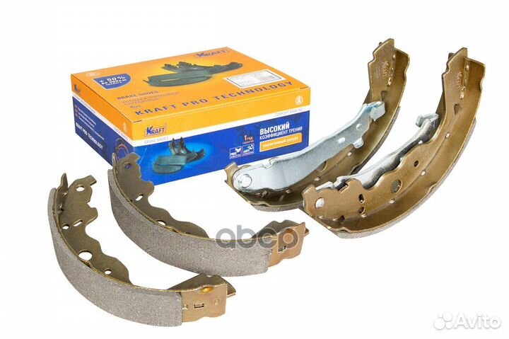 Колодки барабанные renault Logan/lada Largus KR