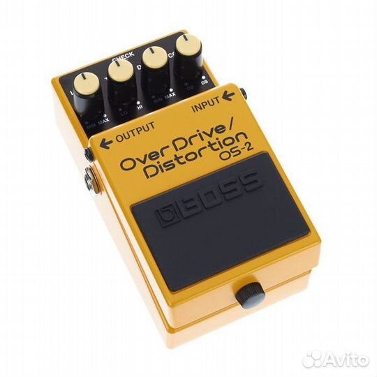 Boss OS-2 педаль, эффект Овердрайв и дисторшн