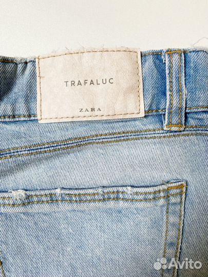 Джинсовые шорты Zara 36 женские Тренд