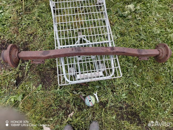 Ось балка для прицепа