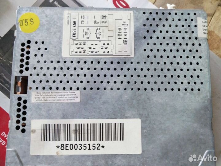 Магнитола и cd чейнджер на ауди а4 b6