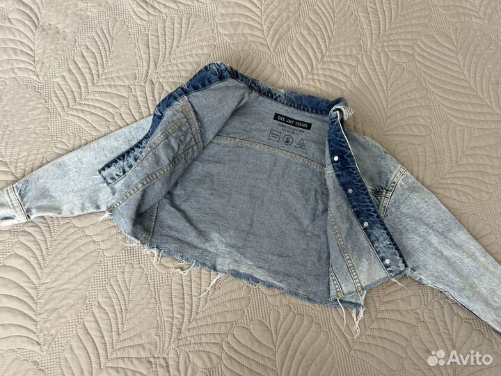 Джинсовка для девочки 128 Gloria Jeans