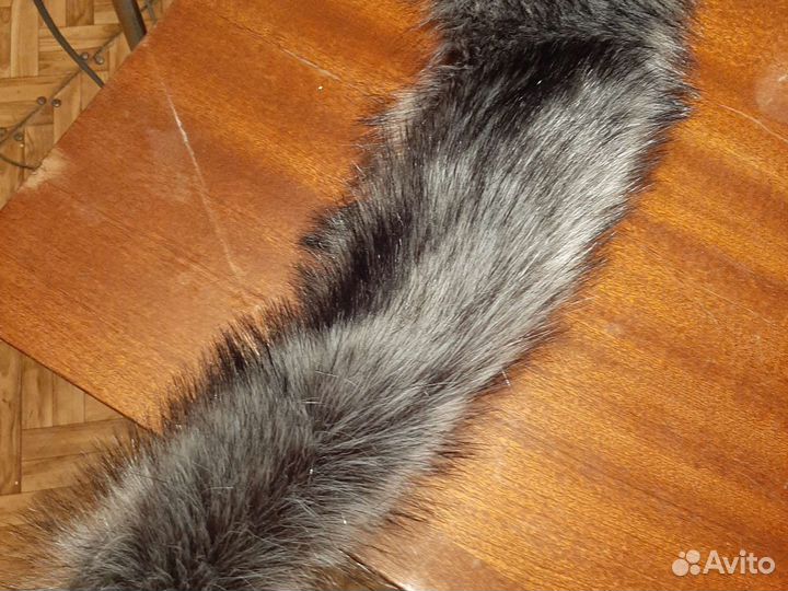 Опушка на капюшон,новая,густой,искусственный мех
