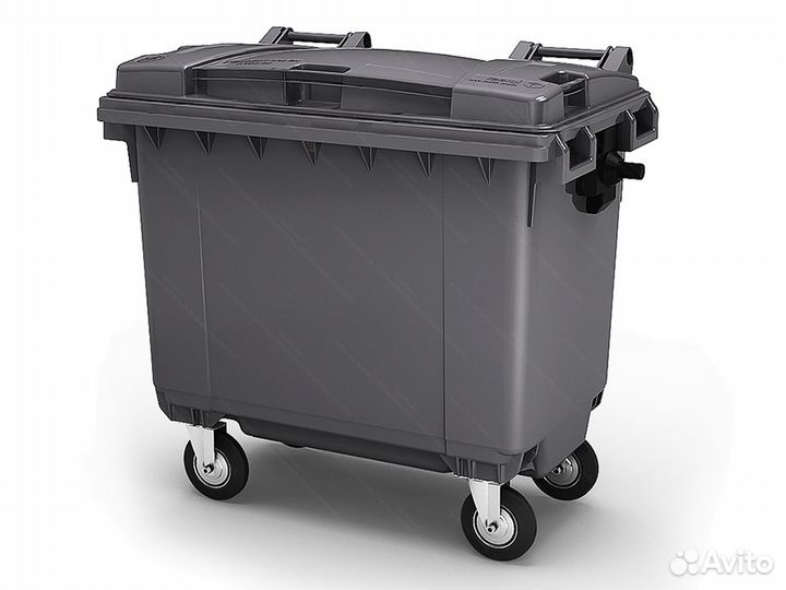 Мусорный контейнер пластиковый 660л-5363