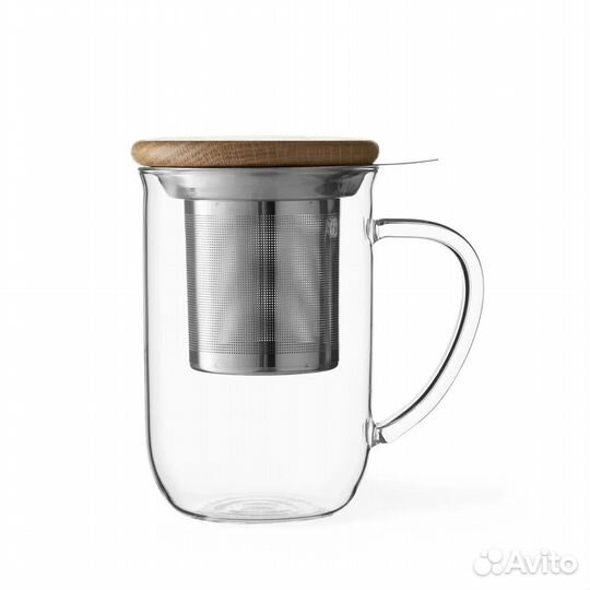 Кружка стеклянная viva Scandinavia 500 мл