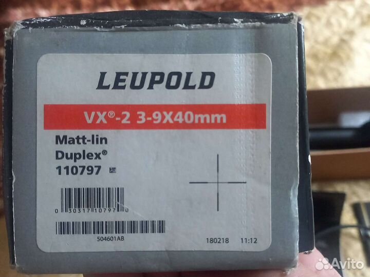 Оптический прицел leupold VX-2