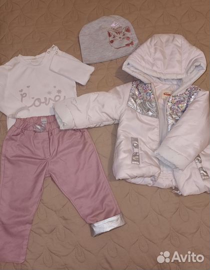 Детские вещи пакетом для девочки 80 -86