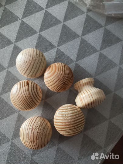 Деревянные мебельные ручки