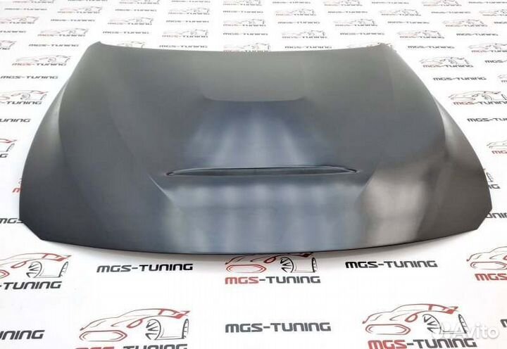 Капот BMW M3/M4 F80/F82 стиль GTS