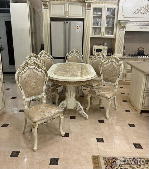 Кухонный стол стулья /Обеденная группа стол стулья