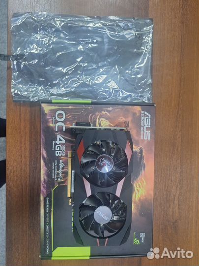 Видеокарта gtx 1050 ti 4gb asus