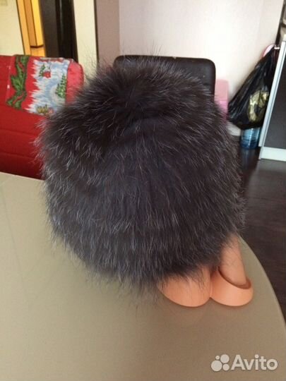 Шапка натуральный мех