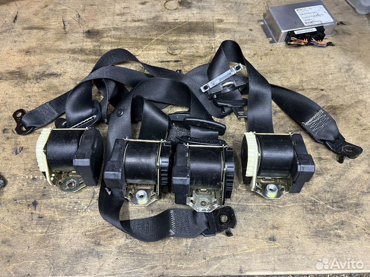 Ремни безопасности черные комплект BMW X5 E53