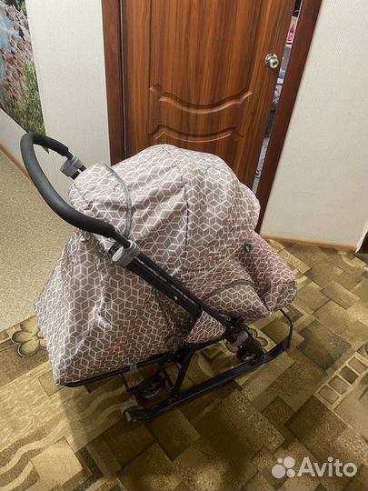 Коляска санки
