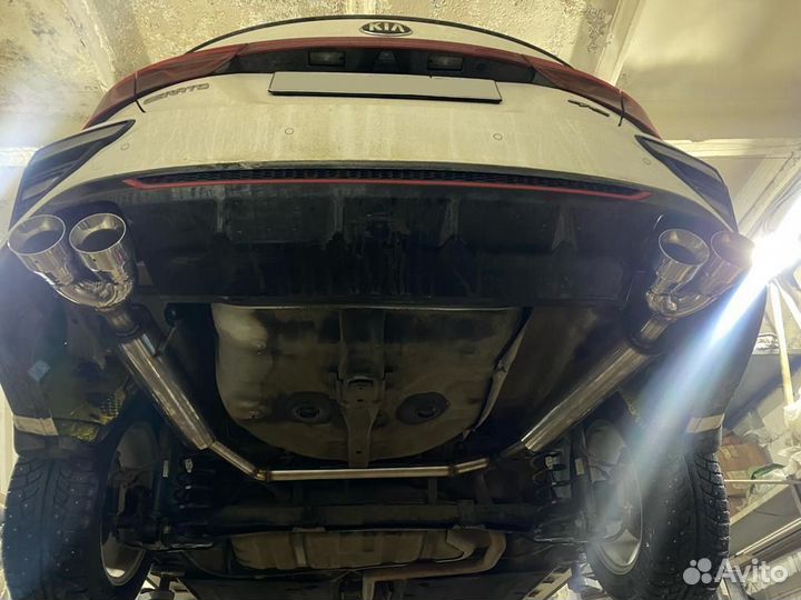 Управляемый выхлоп Mazda