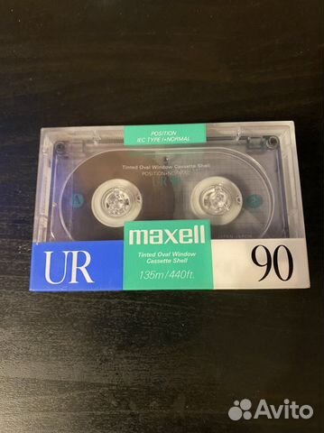 Аудиокассета Maxell 90 1988