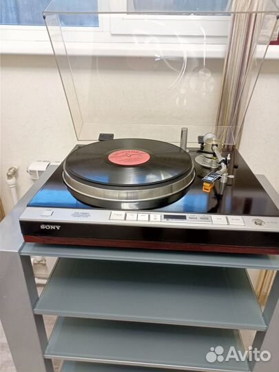 Виниловый проигрыватель Sony PS-X65C и аксессуары