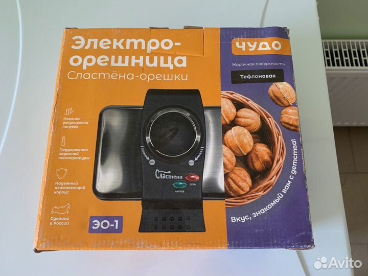 Электровафельница, орешница 