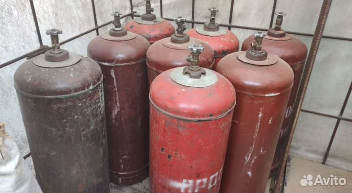 Газовые баллоны пгс Проверочная-смесь