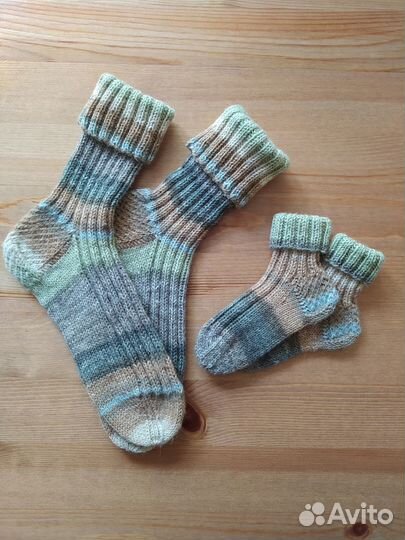 Носки вязаные ручной работы