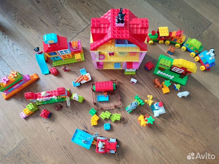 Наборы Lego duplo 5 шт. 195 дет. оригинал