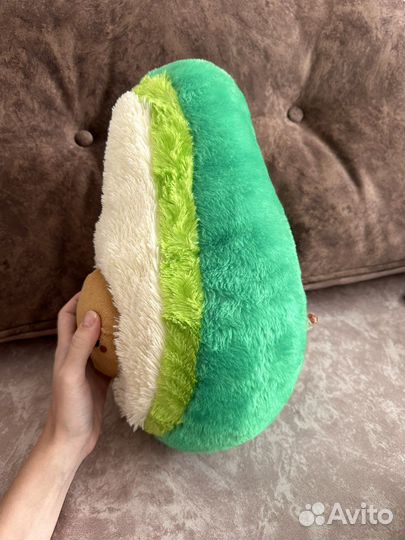 Мягкая игрушка банан, панда, авокадо