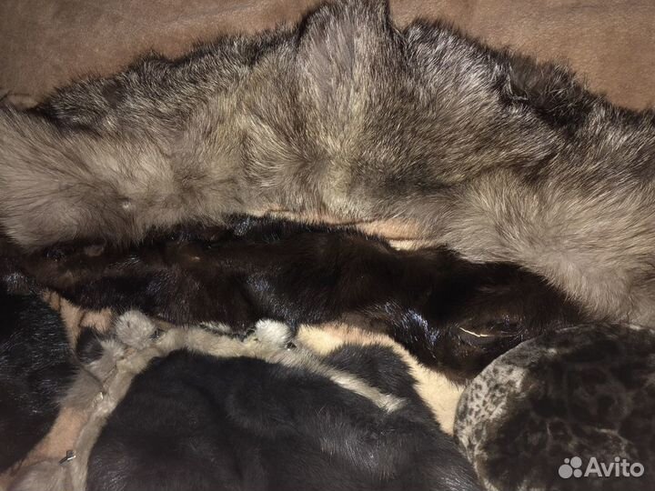 Шапка норковая женская