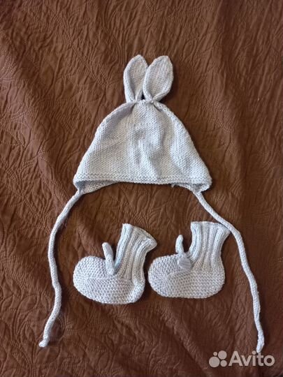 Шапка для новорожденного