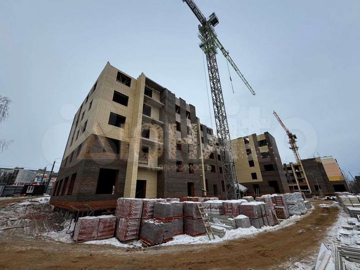 3-к. квартира, 69,1 м², 4/10 эт.