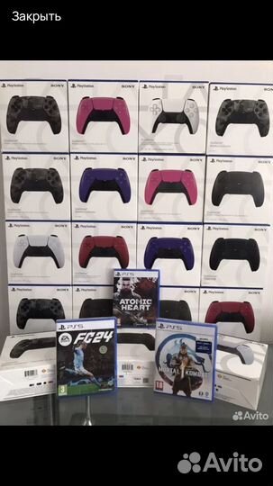 Новый Геймпад DualSense для PlayStation 5