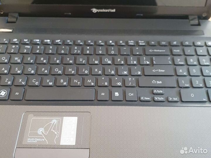 Мощный игровой ноутбук Packard bell 15