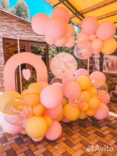 Фотозоны,оформление воздушными шарами