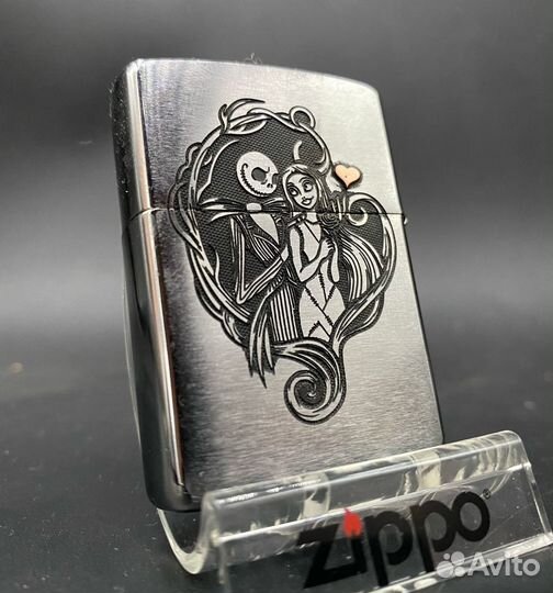 Зажигалка Zippo Armor - Кошмар перед рождеством