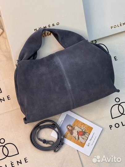 Polene сумка замша