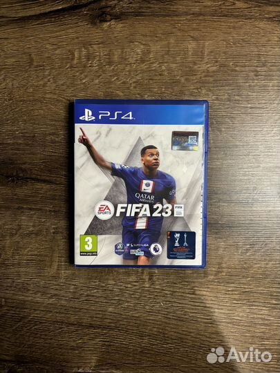 FIFA 23 диск с игрой для PS4