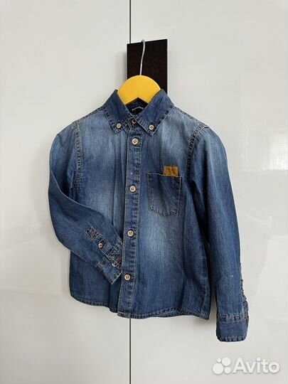 Джинсовая рубашка