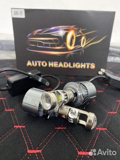 Led лампа h7 с линзой