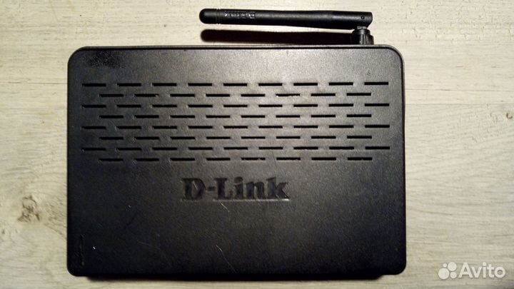 Рабочий роутер Wi-Fi D-link dsl 2640u, без блока п