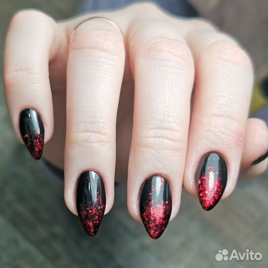 Маникюр с покрытием гельлак/шеллак/наращивание