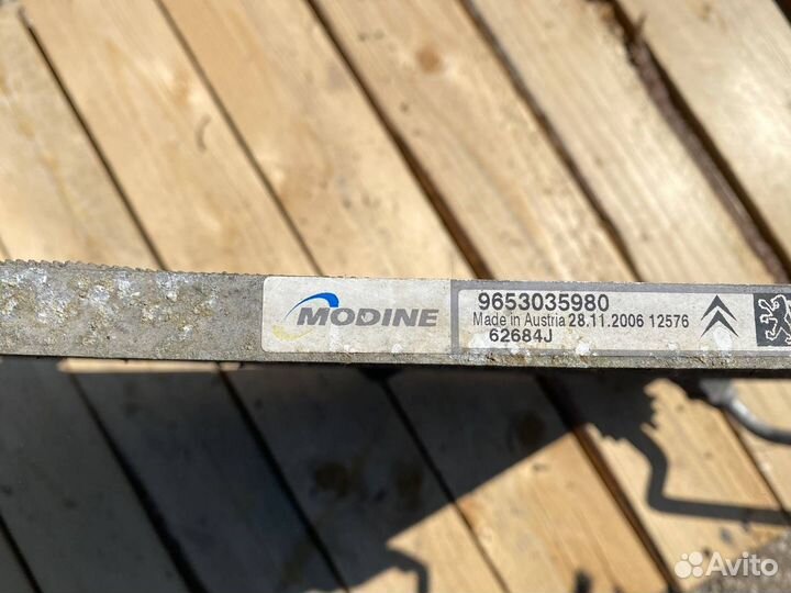 Радиатор кондиционера Peugeot 207 хэтчбэк 5 дв