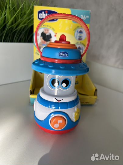 Chicco фонарик музыкальная игрушка