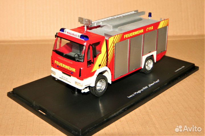 1/43 Schuco iveco-Magirus RW New Face Feuerwehr