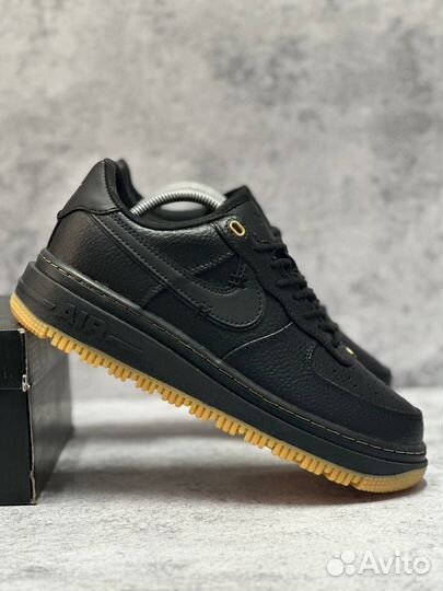 Кроссовки Nike Air Force 1 Low Luxe Black Gum