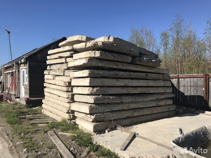 Плиты 1,5 х 3 м