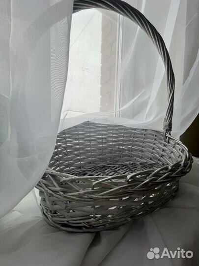 Корзина плетеная для хранения