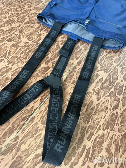 Сноубордический горнолыжный костюм анорак штаны