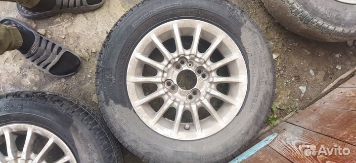 Литые диски r 13 в комплекте с летней резиной