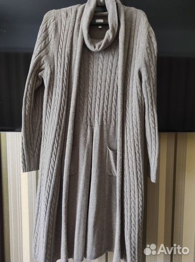 Платье+пальто (кардиган) 52-54