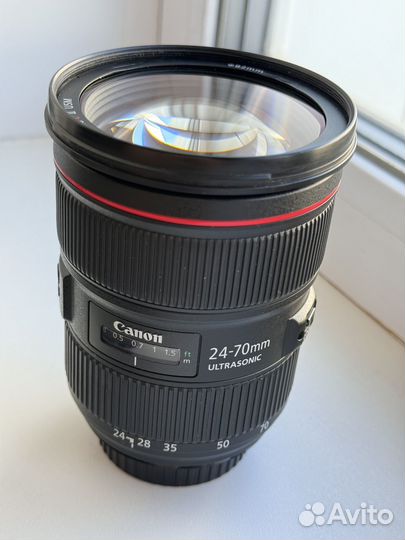 Объектив canon EF 24 -70mm f 2.8 L usm